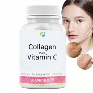 Suplemento Blanqueador de Piel con Super Colágeno y Vitamina C de Marca Privada, Cápsulas de Colágeno Hidrolizado, Cápsulas de Vitamina C - Product Image 1