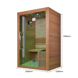 Gyoyo <span class=keywords><strong>Sona</strong></span> — panneau de Sauna à vapeur humide, avec fenêtres de transparent, commande par ordinateur, pour la maison - Product Image 5