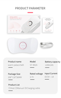 Elektrischer Tragbarer Taillengürtel gegen Periodenschmerzen mit Individuellem LOGO, Intelligenter Heizgürtel für Menstruationskrämpfe, USB-Vibration