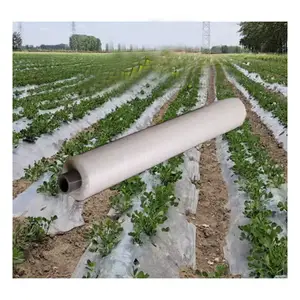 Benutzer definierte landwirtschaft liche weiße silberne schwarze Mulch abdeckung schwarze Kunststoff-Mulch schicht Anti-Unkraut-Mulch folie