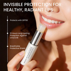 OEM ODM <span class=keywords><strong>SPF</strong></span> <span class=keywords><strong>50</strong></span> PA++++ <span class=keywords><strong>Stick</strong></span> solaire transparent pour les lèvres, hydratant longue durée, protection UV, baume à lèvres invisible pour le soin des lèvres - Product Image 2