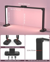 Lampe UV demi-lune pliable 40W pour usage domestique et professionnel, rechargeable avec fonction de charge de téléphone, pour salon de beauté, extensions de cils, broderie, interrupteur rotatif