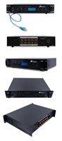 KNTECH haute puissance de sortie 70W 3200W système d'amplificateur Audio réseau IP Intelligent 5plus1 accessoire Audio de contrôle de sauvegarde redondant
