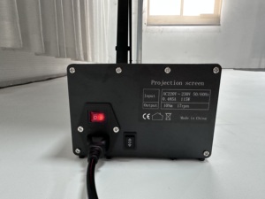 Màn chiếu máy chiếu điện tự động nâng lên sàn <span class=keywords><strong>150</strong></span> inch, chất lượng cao, độ phân giải HD 4K, bán chạy - Product Image 5