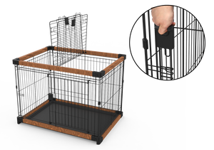 กรงไม้สำหรับสัตว์เลี้ยงทนทานกรงสุนัขสำหรับสัตว์เลี้ยงในบ้าน - Product Image 4