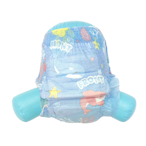 Pantalon de bain <span class=keywords><strong>jetable</strong></span> pour bébés, protège-fuites élastique et imperméable avec OEM ODM Japan SAP Pool Use Baby Diaper - Product Image 1