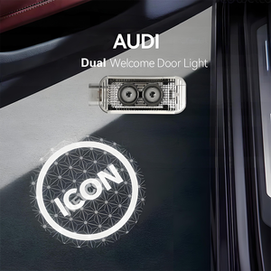 Bán buôn Audi phụ tùng ô tô <span class=keywords><strong>led</strong></span> Chào mừng bạn Đèn bóng cửa logo chiếu ánh sáng cho A5 a4l A4 A6 A1 A3 R8 Q7 Q5 TT A8 A6L New <span class=keywords><strong>6V</strong></span> - Product Image 3