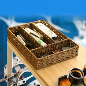 Modern <b>Rectangle</b> <b>Storage</b> <b>Basket</b> Lid for Desktop Eco-Friendly Paper Material for Snacks Toys Sundries Underwear Key Organization - Product Image 3