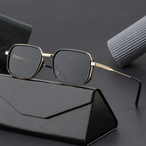 Servizio OEM Premium <span class=keywords><strong>Occhiali</strong></span> <span class=keywords><strong>da</strong></span> <span class=keywords><strong>Sole</strong></span> Minimalisti con Montatura in Metallo Sottile Personalizzabili per Marchi di <span class=keywords><strong>Occhiali</strong></span> <span class=keywords><strong>da</strong></span> <span class=keywords><strong>Sole</strong></span> <span class=keywords><strong>da</strong></span> Uomo - Product Image 5