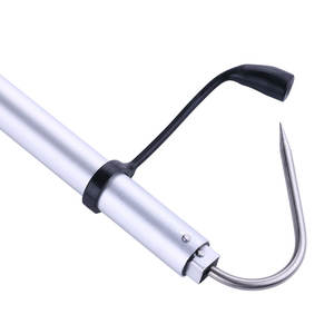 Hameçon de pêche <span class=keywords><strong>télescopique</strong></span> en acier inoxydable, équipement en alliage d'aluminium, pêche en mer - Product Image 4