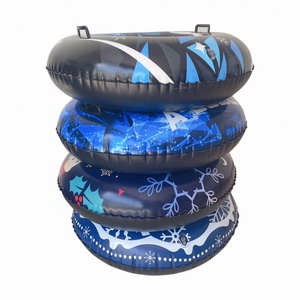 High Quality 0.6mm Durable Winter Snow Tube Inflatable Sled for <b>Kids</b> and Adults - Product Image 3
