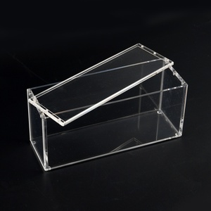 Durable Clear Acrylic Display Case <b>Protector</b> Card Special Box for Collectibles - Product Image 6