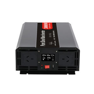 Onduleur 12V 24V 48V cc à 100V 110V 120V 220V 230V 240V AC 50/60hz 3000W puissance continue onde sinusoïdale pure - Product Image 2