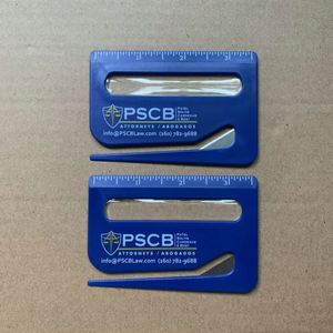 Plastic <b>Letter</b> Opener/<b>Envelope</b> Slitter Customized Colors 7*5.3*0.3CM - Product Image 5