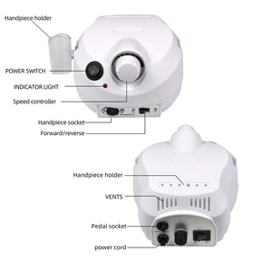 Machine à percer les ongles électrique ZS-601, qualité supérieure, équipement <span class=keywords><strong>de</strong></span> <span class=keywords><strong>manucure</strong></span> et <span class=keywords><strong>de</strong></span> pédicure pour salon, 25000-35000 tr/min, <span class=keywords><strong>manucure</strong></span> - Product Image 5