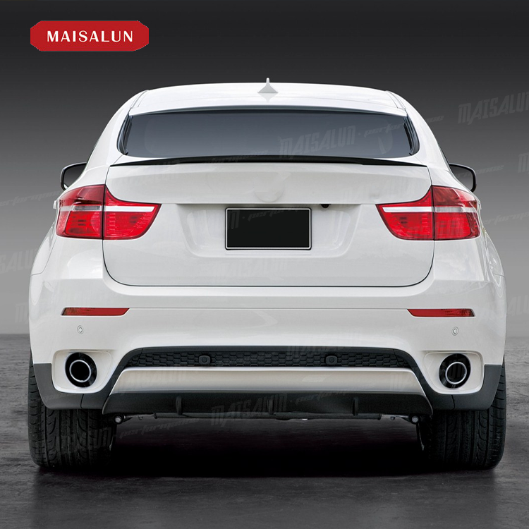 BMW X6 E71 Rear Diffuser - High-Quality MP Style Accessory