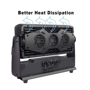 Lavado al aire libre 60x10W RGBW 4IN1 <span class=keywords><strong>Luz</strong></span> de inundación LED <span class=keywords><strong>para</strong></span> iluminación de color de ciudad <span class=keywords><strong>para</strong></span> empresas de alquiler Tours Festivales Eventos IP65 - Product Image 5