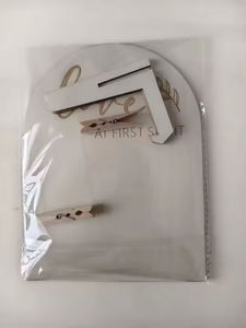 Tùy chỉnh khung ảnh bằng gỗ với handmade khắc New bé Memory box với siêu âm hình ảnh món quà độc đáo cho New cha mẹ - Product Image 6