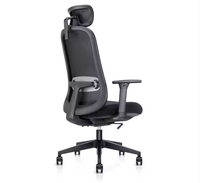Bifma certifié 6232A chaise en maille pivotante de direction moderne mobilier de bureau ergonomique de haute qualité tissu éponge de levage confortable