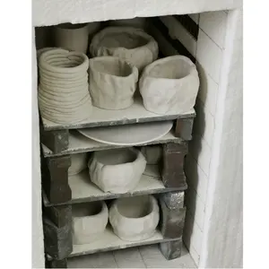 Peralatan Keramik Tembikar Sertifikat CE 1240C Oven Listrik Suhu Tinggi