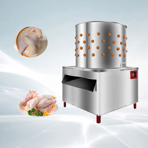 Machine à plumer les poulets électrique personnalisée, adaptée aux poulets, aux canards, aux oies et aux pigeons, avec bac <span class=keywords><strong>de</strong></span> trempage - Product Image 1