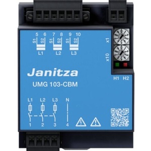 Janitza UMG 509-Pro เครื่องวิเคราะห์พลังงานอัจฉริยะสามเฟสอุปกรณ์ตรวจสอบพลังงาน - Product Image 1