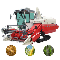Moissonneuse-batteuse automotrice sur chenilles Sinomach CNCMC TRH01 100 CV à haute efficacité pour riz et céréales