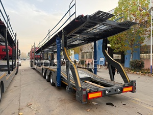 Remolque <span class=keywords><strong>de</strong></span> Transporte <span class=keywords><strong>de</strong></span> Automóviles Laoli <span class=keywords><strong>de</strong></span> 2 <span class=keywords><strong>Ejes</strong></span>, 3 <span class=keywords><strong>Ejes</strong></span>, 5, 6, 7, 8, 9, 10 Unidades, Remolque Portacoches, Camión Transportador <span class=keywords><strong>de</strong></span> Automóviles en Venta - Product Image 4
