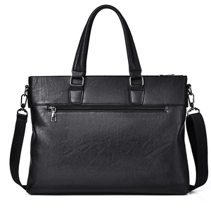 Túi xách nam da thời trang cao cấp chống nước kiểu dáng cổ điển, có ngăn đựng đồ, lót bằng <span class=keywords><strong>nylon</strong></span> và cotton - Product Image 3