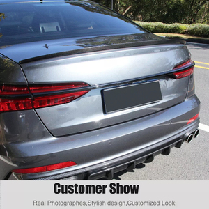 Spoiler Posteriore in Fibra di Carbonio di Alta Qualità per Audi <span class=keywords><strong>A6</strong></span> C8 S6 Sline Sedan 2019-2024 - Product Image 5