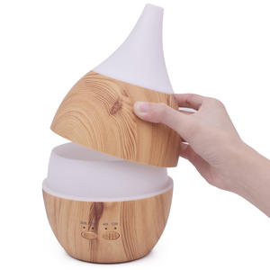 Difusor de Aromaterapia con Acabado Madera, 0.5L, Temporizador de 2-8H, Humidificador de Aceites Esenciales para el Hogar, Luz LED de Colores - Product Image 3