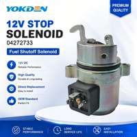 Électrovanne d'arrêt de carburant 12V 24V 04272733 04272734 électrovanne d'arrêt pour boîtier DEUTZ, 1011, 1011F Bobcat, Gehl