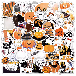 13 Phong Cách 50 Tấm PVC Halloween Trang Trí Lễ Hội Graffiti Dán Không Thấm Nước Không Có Dư Phần Tự Làm Cho Hành Lý - Product Image 6