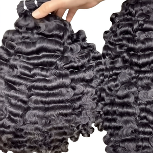 Paquete de Cabello Humano Natural 100% de Alta Calidad, el Más Vendido, Rizado Indio, Rizado Afro, Trama Plana - Product Image 1