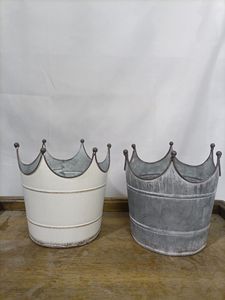 Prix <span class=keywords><strong>de</strong></span> gros pour pots <span class=keywords><strong>de</strong></span> fleurs en étain <span class=keywords><strong>de</strong></span> style japonais, inspirés du vintage et dignes d'Instagram, bacs <span class=keywords><strong>de</strong></span> bureau vieillis, fournitures <span class=keywords><strong>de</strong></span> <span class=keywords><strong>jardin</strong></span> - Product Image 6