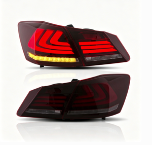 DOT & E-MARK Certified Modified LED Tail <b>Light</b> Assembly Water Flowing Turn <b>Sign</b> for 9th Gen - Product Image 6