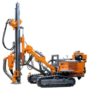 Mining separated surface blast hole drilling rig portable hydraulic crawler DTH drill rig