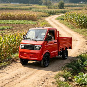 Pick-up électrique de chantier 84V avec benne basculante hydraulique, portée de 100 km, mini pick-up 4 roues, faible coût, 250-300 kW - Product Image 3