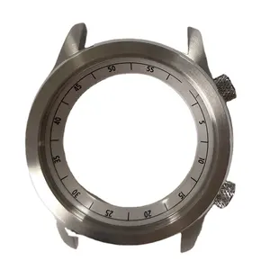 定制尺寸不锈钢表壳，带旋转内环，适用于男士手表