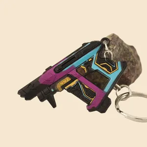 Valorant Keychain Mini9CMキーホルダーGlitchpop Frenzy Gun Valorant Keychainを更新