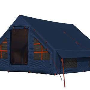 <span class=keywords><strong>Tenda</strong></span> Gonfiabile Grande a 2 Stanze per <span class=keywords><strong>Campeggio</strong></span> Invernale, Impermeabile, Apertura Rapida Automatica, Tessuto Oxford 210D - Product Image 1