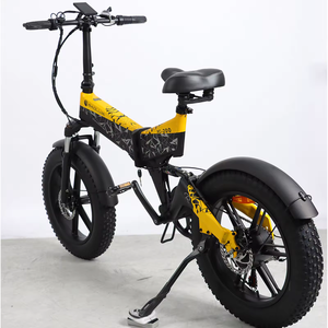 จักรยานพับได้ขนาดเล็ก รุ่น Street Bike 7 สปีด โครงอะลูมิเนียม ยาง 20 นิ้ว แบตเตอรี่ 48V 12Ah มอเตอร์กลางแบบไร้แปรงถ่าน 500W ดิสก์เบรก รุ่น DZ-2032 จักรยานไฟฟ้า - Product Image 4