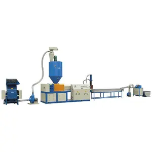 HERO Brand PE Waste Film Water Cooling Plastic Recycling Machine Extruder Machine Plastic Recycling