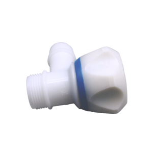 Vanne d'angle double 2 voies Yunsu à prix d'usine, vanne de réduction à diaphragme en plastique 1/2"-3/4" - Product Image 3