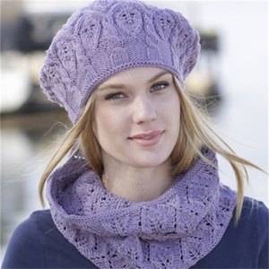 <span class=keywords><strong>Béret</strong></span> en tricot personnalisé OEM pour <span class=keywords><strong>femme</strong></span>, 100 % laine, <span class=keywords><strong>béret</strong></span> ajouré pour <span class=keywords><strong>femme</strong></span>, idéal pour l'automne et l'hiver - Product Image 1
