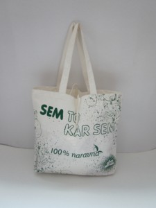 Bolsas verdes reutilizables ecológicos de fibra de bambú biodegradables, calidad prémium, cero residuos - Product Image 2