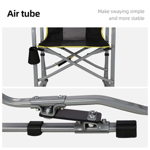 HOMFUL Cambodia Manufactured Freestyle Rocker Portable <strong>Rocking</strong> <strong>Chair</strong> Outdoor <strong>Camping</strong> <strong>Chair</strong> - Product Image 3