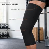 Manchons de compression pour jambes, manchons de soutien du mollet, antidérapants, en tricot élastique, pour la course à pied, le cyclisme, le basketball, les sports