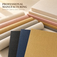 Papier perlé texturé lin de couleur assortie, recyclable haut de gamme pour l'artisanat papier, les invitations de mariage et l'impression d'étiquettes de marque