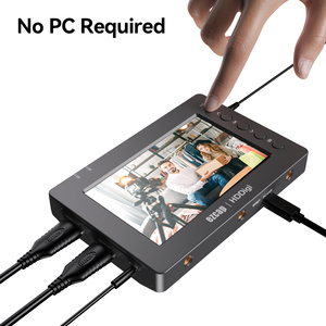 Ezcap277 Enregistreur <span class=keywords><strong>vidéo</strong></span> HDMI portable, dispositif <span class=keywords><strong>de</strong></span> capture analogique autonome, pas <span class=keywords><strong>de</strong></span> PC nécessaire, stockage sur carte SD, lecture <span class=keywords><strong>de</strong></span> capture instantanée, haut-parleur - Product Image 3